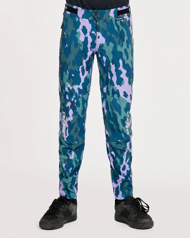 Youth Gravity Pants | Isa Signature - Purple Leopard