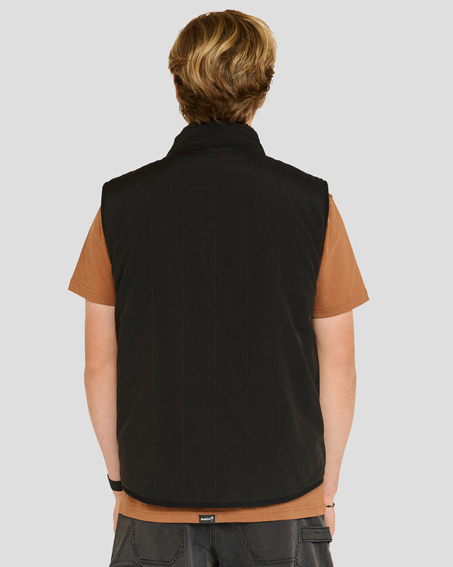 Mens Sherpa Vest | Black | MENS | TOPS | FLEECE AND HOODIES | VEST | DHaRCO | MTB | Image 3 of 6