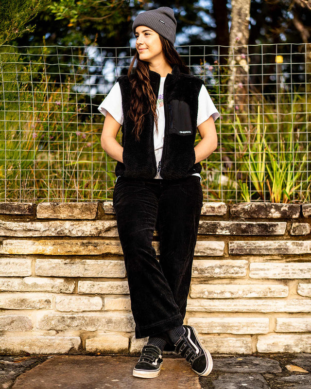 Womens Sherpa Vest | Black | WOMENS | TOPS | JACKETS | DHaRCO | MTB | Image 6 of 8