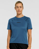 Womens Ather Short Sleeve Jersey | Moroccan Blue
