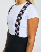 QOM Bib | Black/Check Please