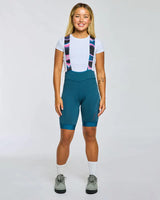 QOM Bib | Moroccan Blue/Aurora
