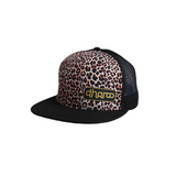 Flat Brim Trucker | Leopard
