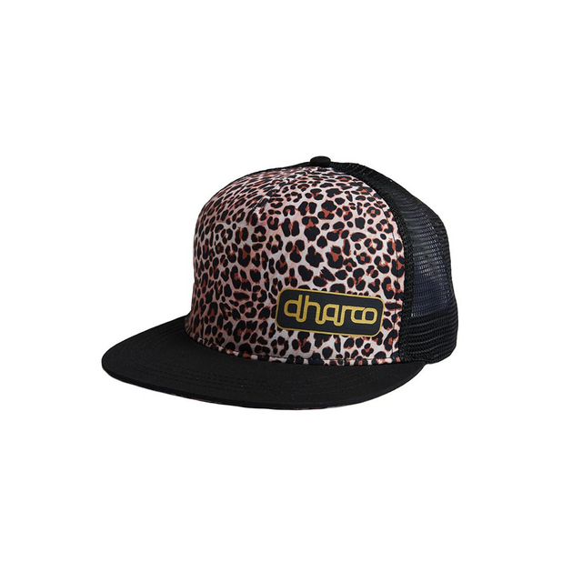 Flat Brim Trucker | Leopard