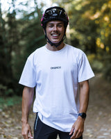 Mens Cotton Tee | White Kentaro