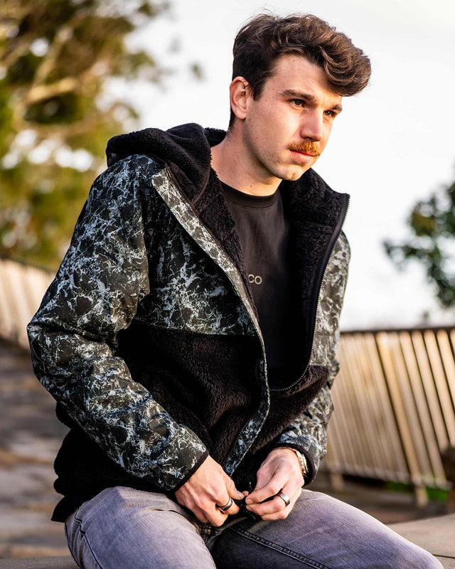 Mens Sherpa | Vein | MENS | TOPS | FLEECE AND HOODIES | SHERPA | DHaRCO | MTB | Image 1 of 7