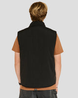 Mens Sherpa Vest | Black | MENS | TOPS | FLEECE AND HOODIES | VEST | DHaRCO | MTB | Image 3 of 6