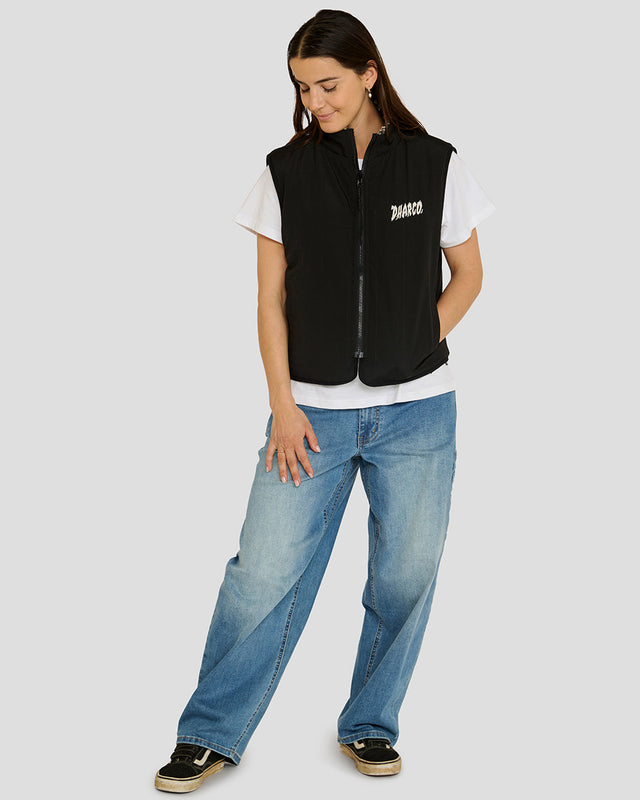 Womens Sherpa Vest | Black | WOMENS | TOPS | JACKETS | DHaRCO | MTB | Image 4 of 8