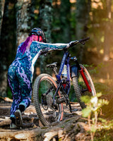 Womens Gravity Pants | Isa Signature - Purple Leopard | WOMENS | BOTTOMS | PANTS | GRAVITY PANTS | DHaRCO | MTB | Image 5 of 6