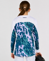 Youth Gravity Jersey | Isa Signature - Purple Leopard